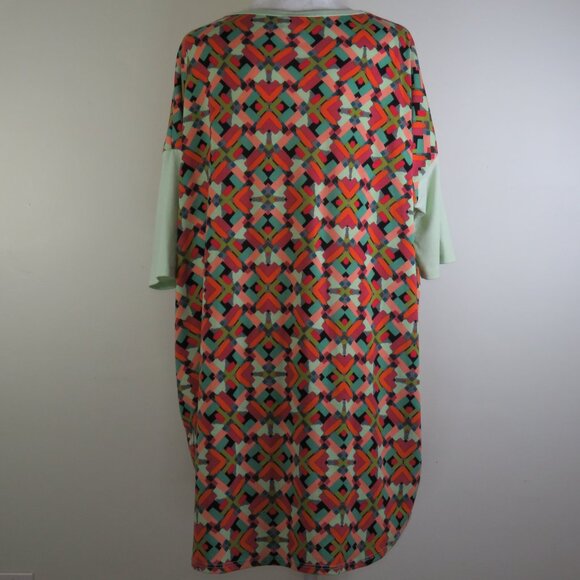 LuLaRoe Women's Multicolor Short-Sleeve Tunic Size M (C1285) - Picture 5 of 7